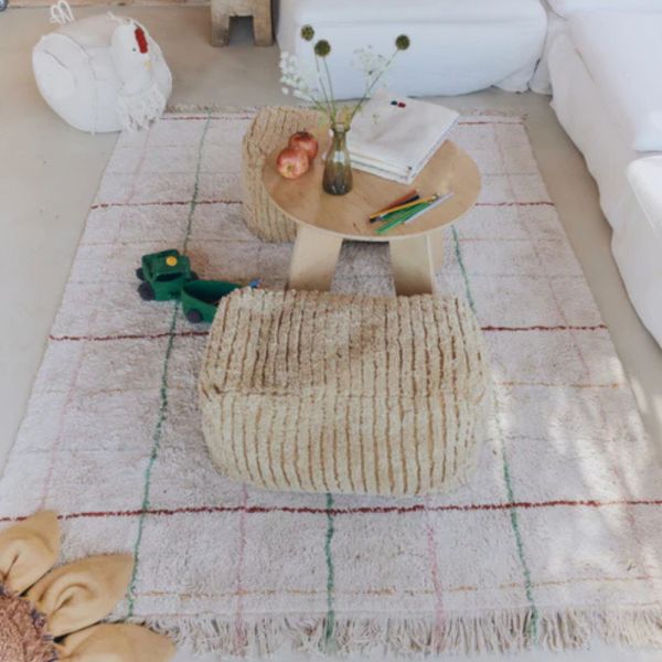 Tapis enfant 90x130 cm Lignes colorées