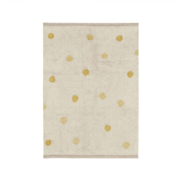 Tapis enfant 120x160 cm Pois miel