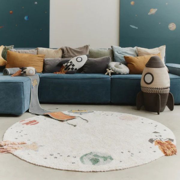 Tapis enfant Ø 140 cm Spatial
