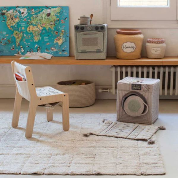 Tapis enfant 120x160 cm Mosaic Naturel