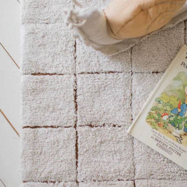 Tapis enfant 120x160 cm Mosaic Naturel