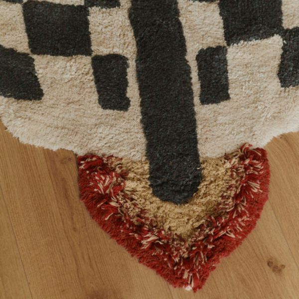 Tapis enfant 85x135 cm Fusée