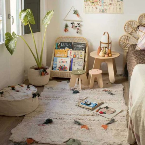 Tapis enfant 120x160 cm Jardin