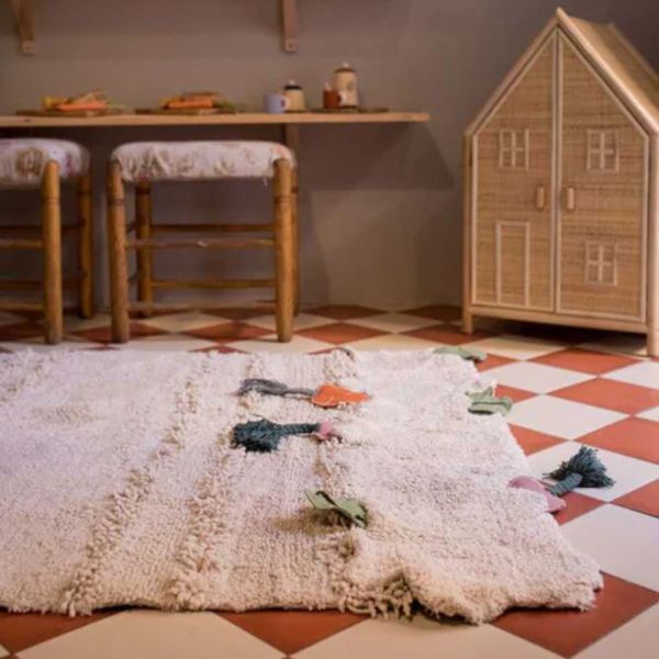 Tapis enfant 120x160 cm Jardin