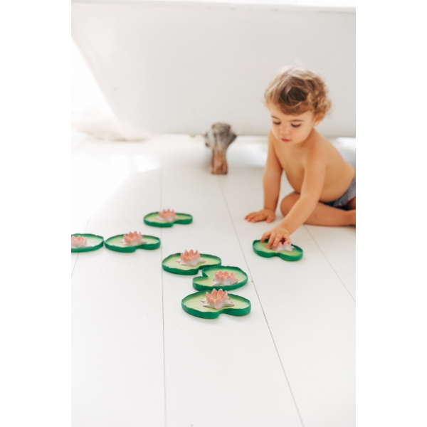Anneau de dentition Jouet de bain Water Lily