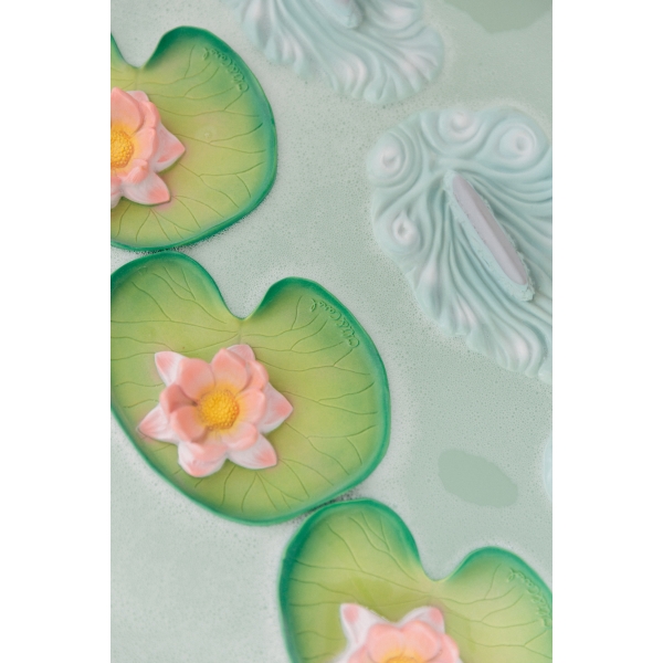Anneau de dentition Jouet de bain Water Lily