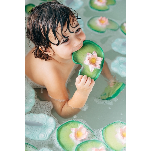 Anneau de dentition Jouet de bain Water Lily