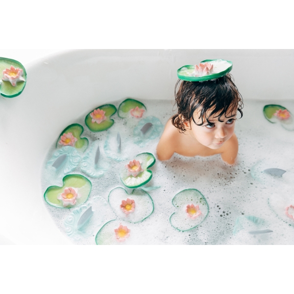 Anneau de dentition Jouet de bain Water Lily