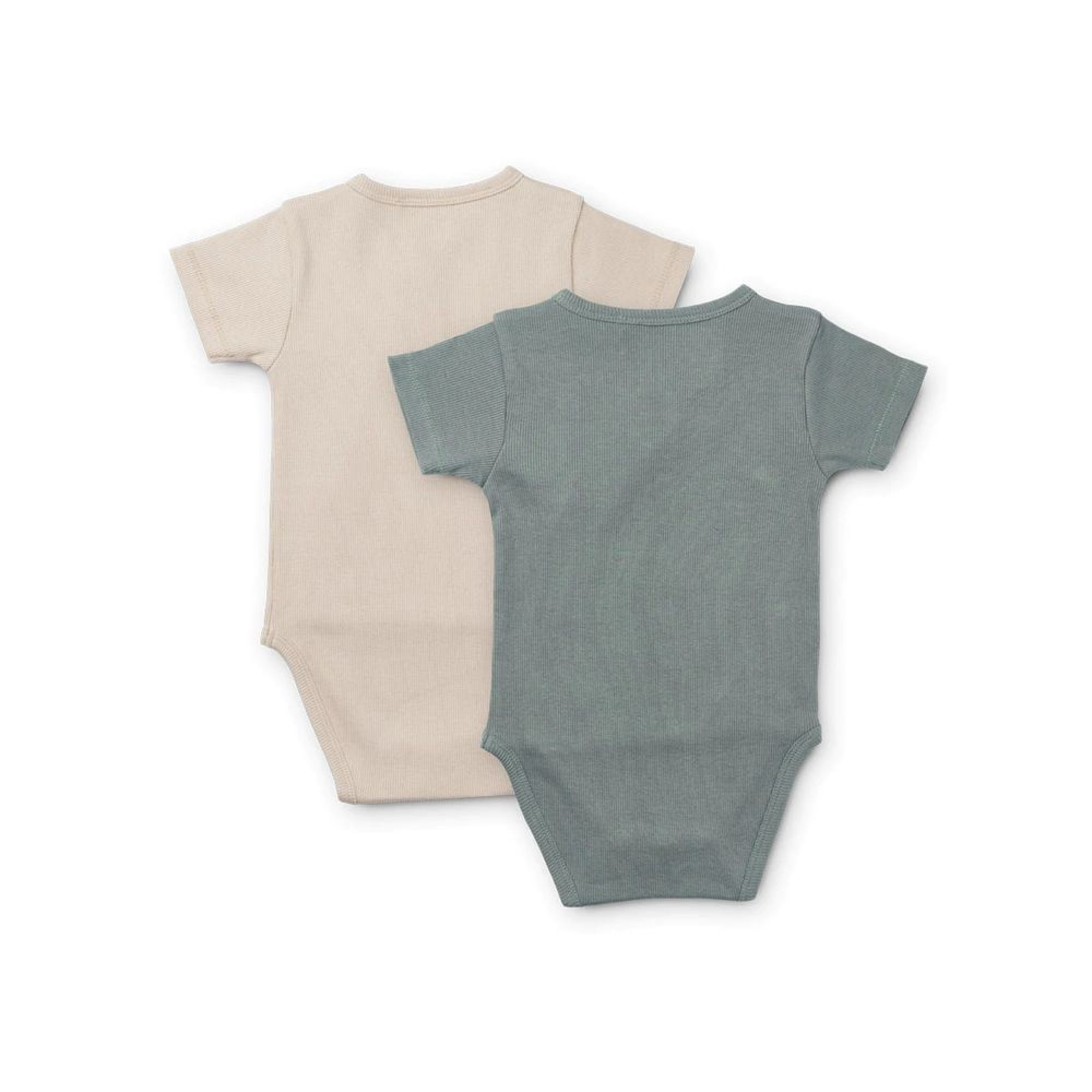 Lot de 2 bodies Hali Blue fog sandy 1 mois Made in B b