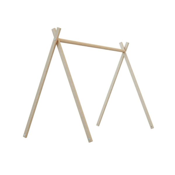 Tipi WEBABY pour lit bébé en bois 60 x 120 Hêtre Brut