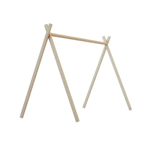 Tipi WEBABY pour lit bébé en bois 70 x 140 Hêtre Brut