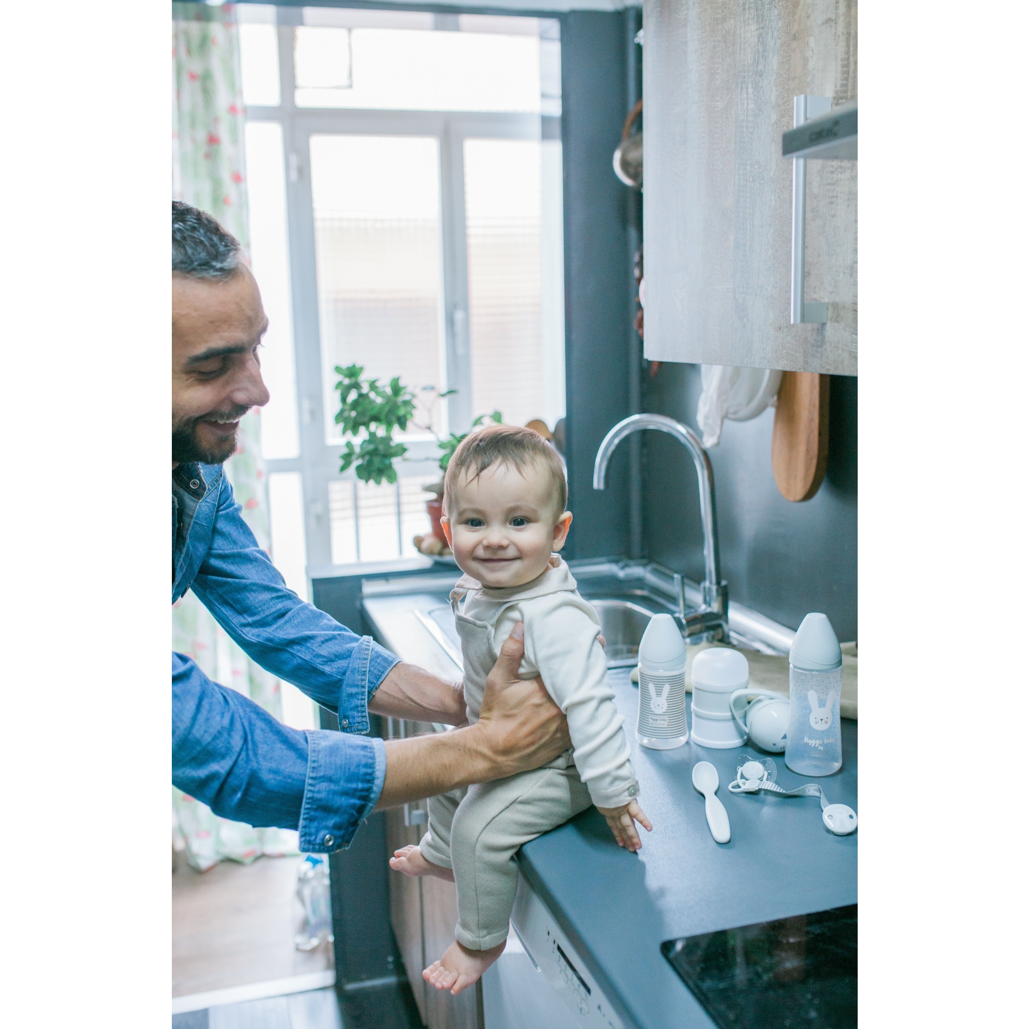 Suavinex Kit Naissance Bebe Hygge Baby Lapin Gris Made In Bebe