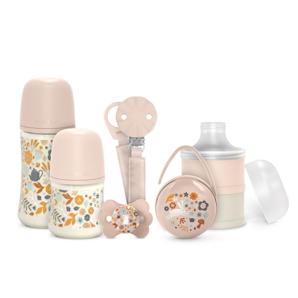 Coffret de naissance Wonderland Rose