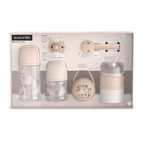 Coffret de naissance Wonderland Rose