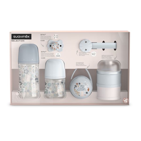 Coffret de naissance Wonderland Bleu