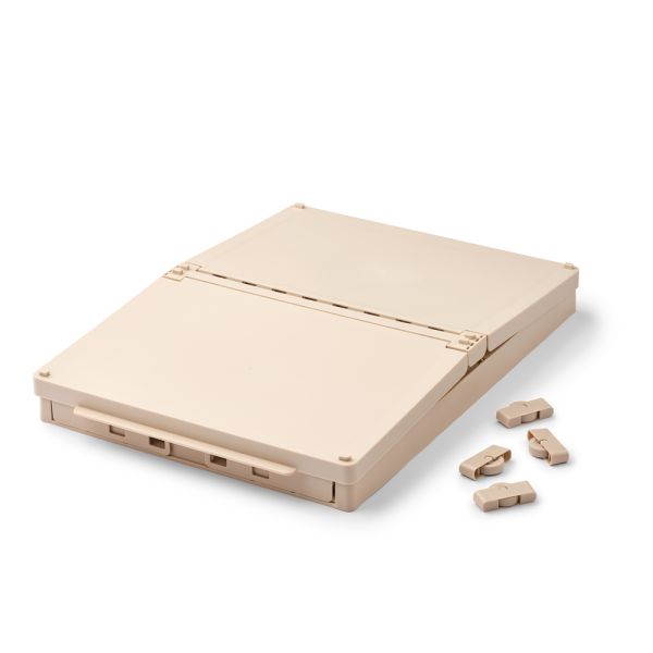 Coffre de lit pliable avec couvercle Weston Sandy