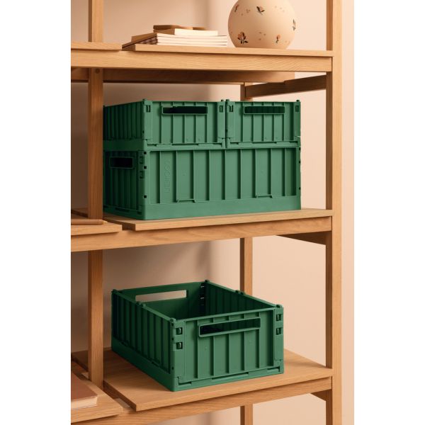 Lot de 2 boîtes de rangement Weston taille M Dusty ivy