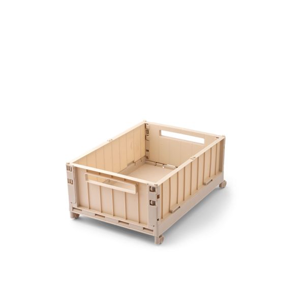 Boîte de rangement pliable avec roulettes Weston taille M Sandy