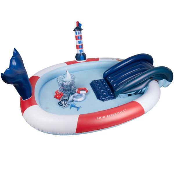 Piscine de jeu 210 cm Baleine