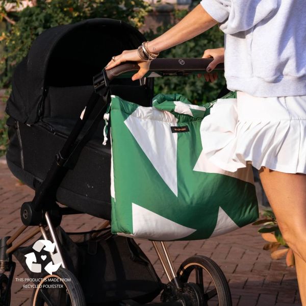 Sac à langer recyclé Vert graphic