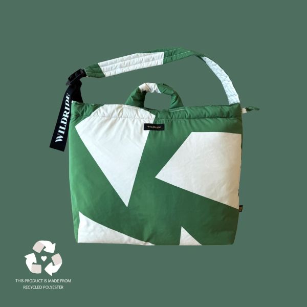 Sac à langer recyclé Vert graphic