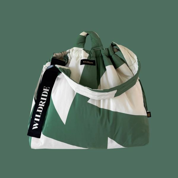 Sac à langer recyclé Vert graphic