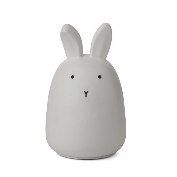 Veilleuse bébé Winston Rabbit dumbo grey