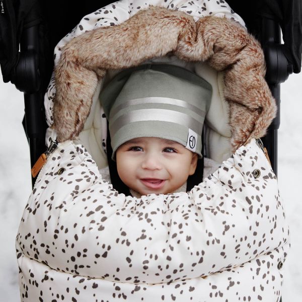 Bonnet bébé d'hiver fin 6-12 mois Hazy Jade