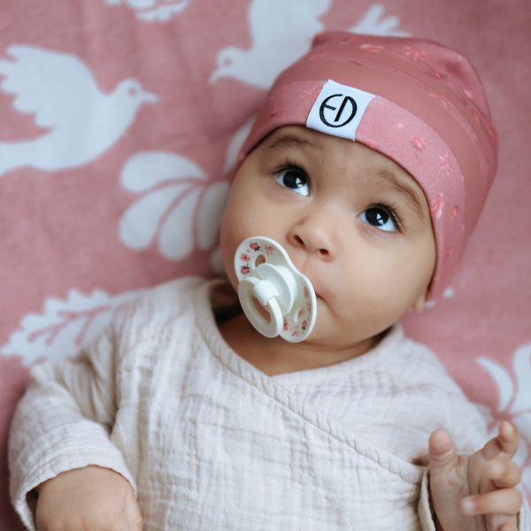 Bonnet enfant d'hiver fin 2-3 ans Pink Petit River Rose