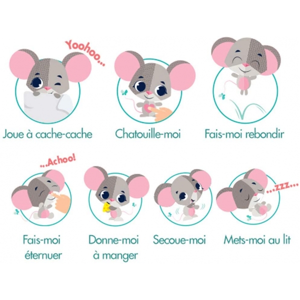 Jouet intéractif Wonder Buddies - Coco la souris