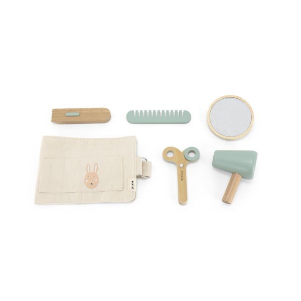 Kit ceinture de coiffure bébé en bois