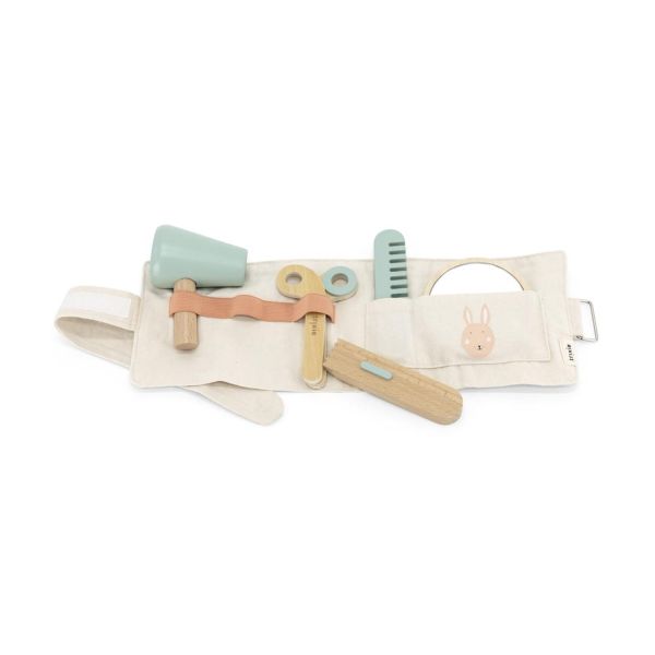 Kit ceinture de coiffure bébé en bois