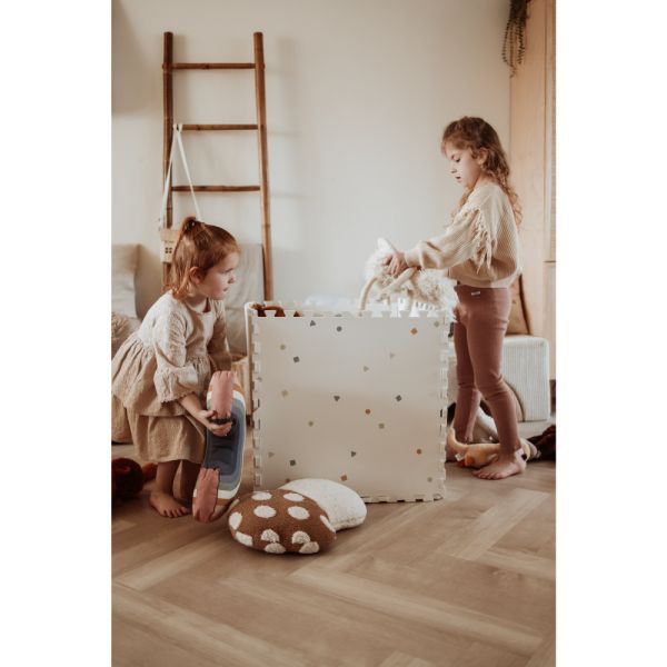 Tapis puzzle & boite de rangement Tiloo - Worldmap