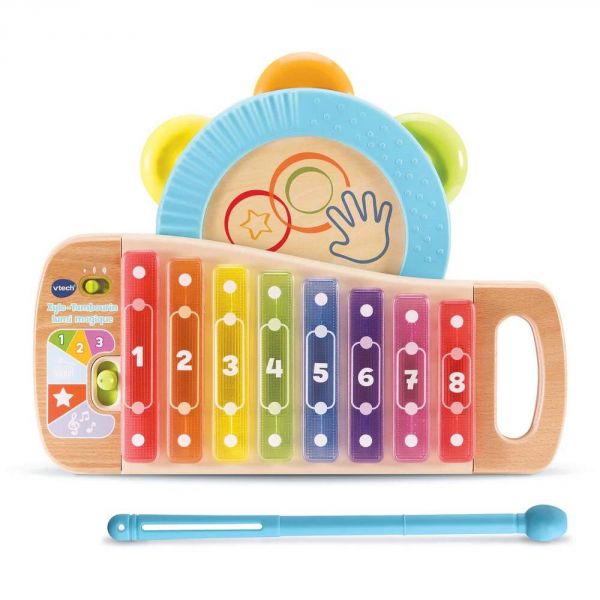 Xylophone et Tambourin lumi magique