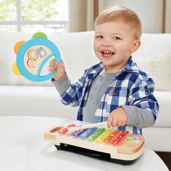 Xylophone et Tambourin lumi magique