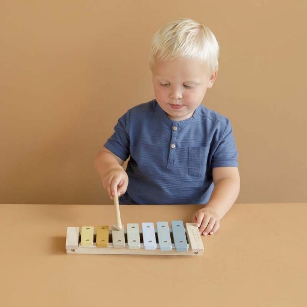 Xylophone en bois Blue