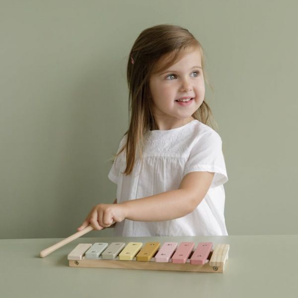 Xylophone en bois Pink