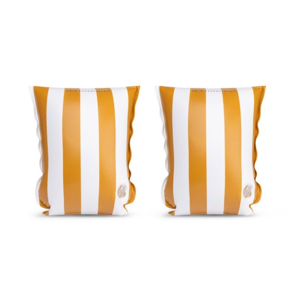 Brassards piscine enfant 0-2 ans - Rayures jaunes