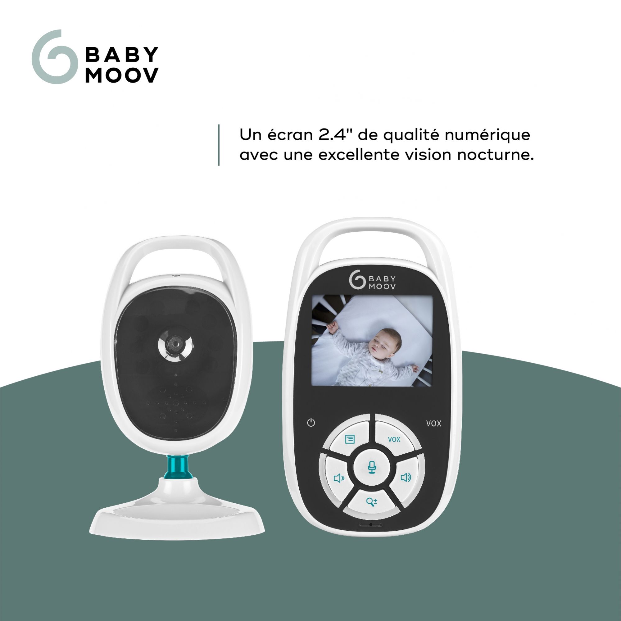 Babyphone video connecté smartphone - Santé Quotidien