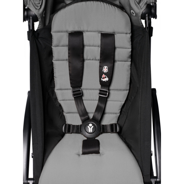 Pack couleur 6+ assise pour poussette YOYO²  - Gris