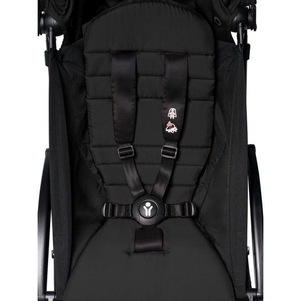 Pack couleur 6+ assise pour poussette YOYO 2 - Noir