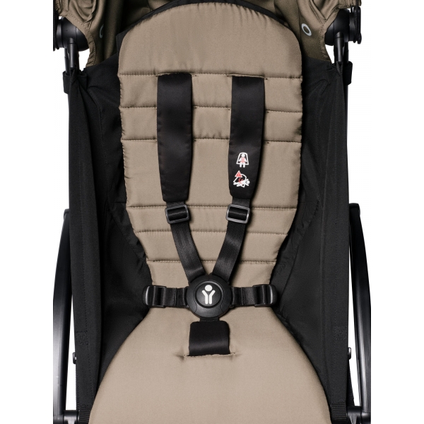 Pack couleur 6+ assise pour poussette YOYO²  - Taupe
