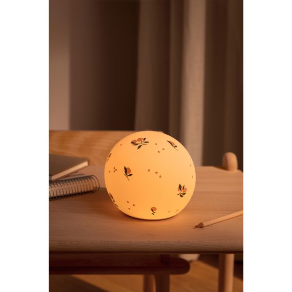 Veilleuse bébé silicone Yuki Peach Sea Shell