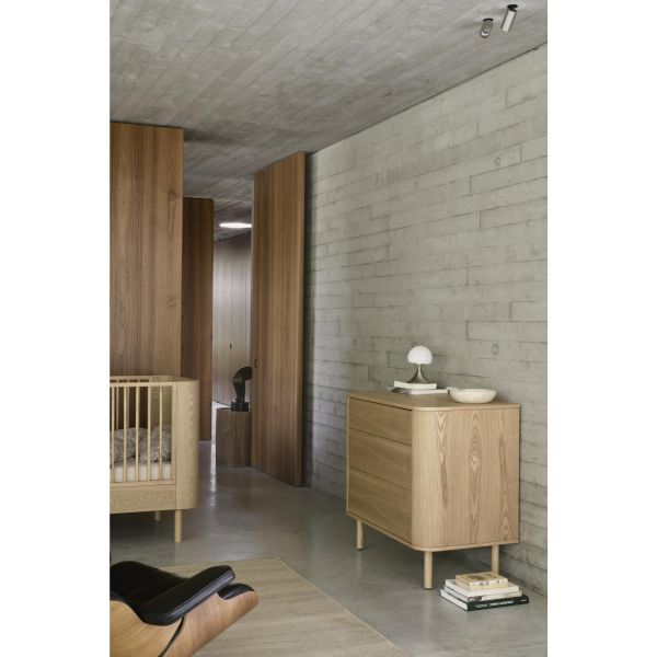Commode 3 tiroirs Yume - Naturel Ash Wood