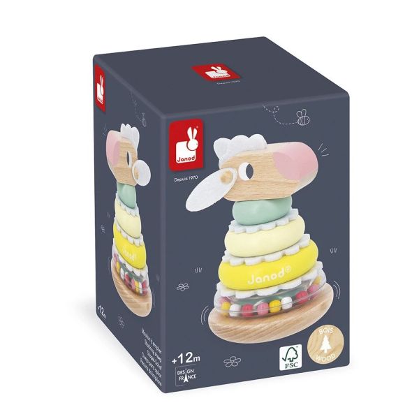 Culbuto empilable en bois Mouton Zigolos