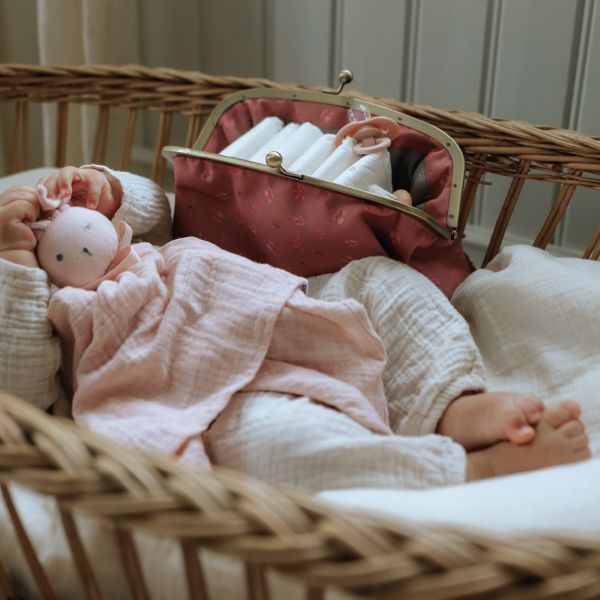 Trousse de toilette bébé Zip&Go Pink Petit River Rose