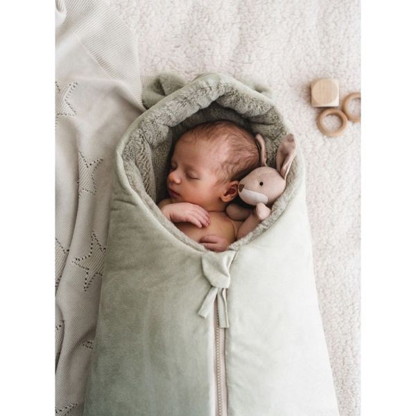 Nid d'ange bébé Zippie Eskimo Suède Dune