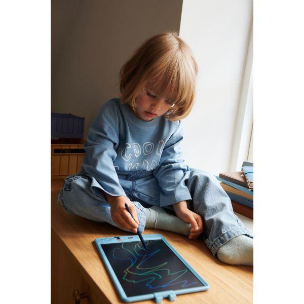 Tablette à dessiner Zora Tiger Beach blue