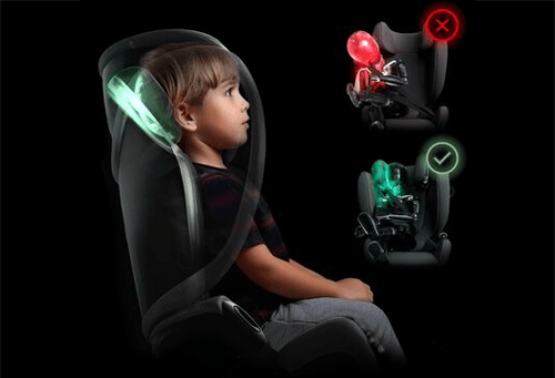 Repose-tête inclinable d'un siège auto Cybex