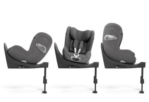 Rotation d'un siège auto Cybex avec base pivotante